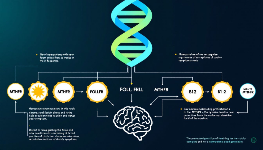 A visual representation of when to seek professional help for MTHFR-related symptoms.