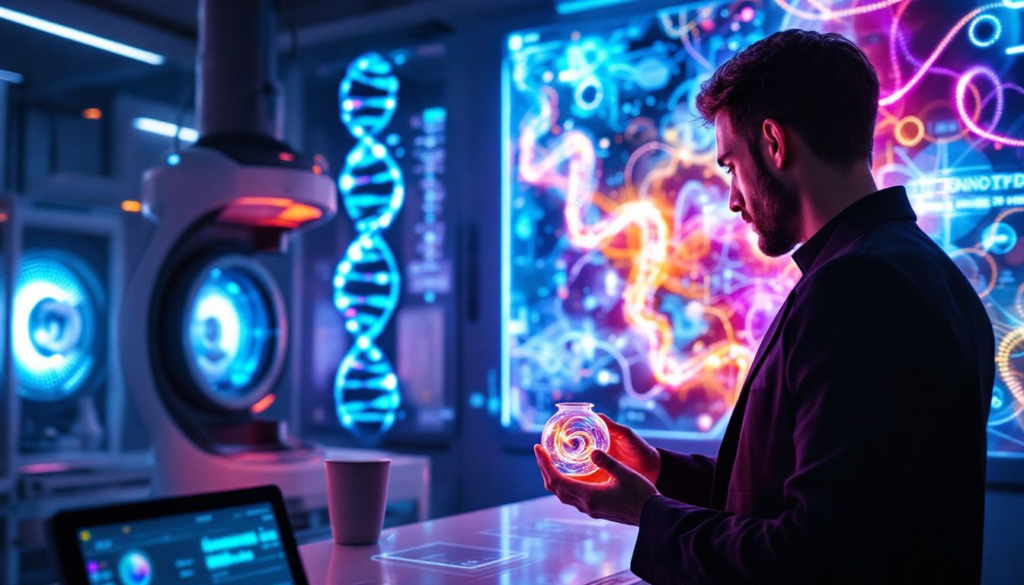 An image illustrating the preparation process for genetic testing.