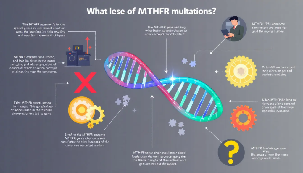 A visual guide to nutritional interventions for MTHFR mutations.