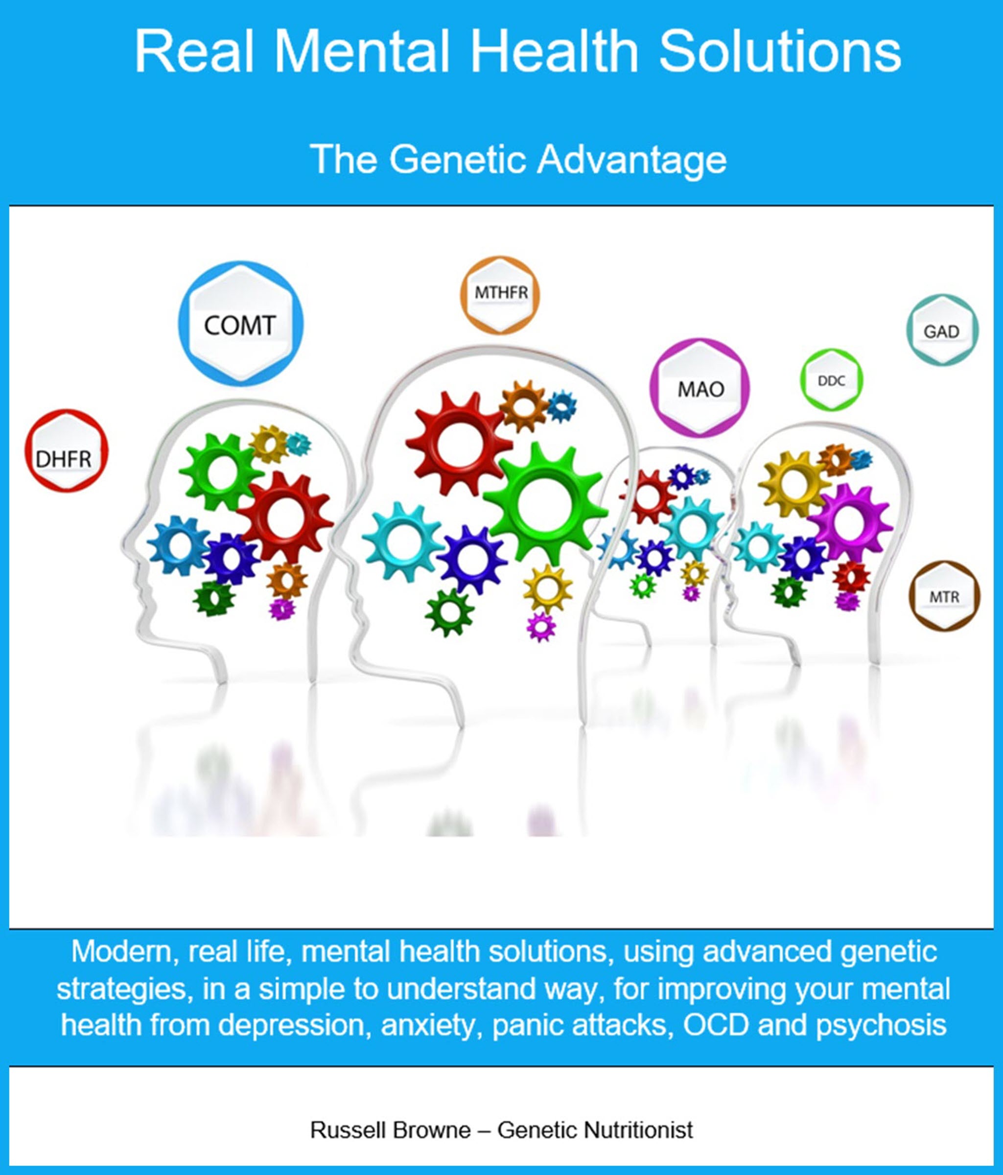 Real Mental Health Solutations - the genetic advantage cover